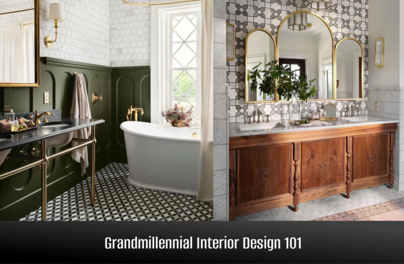 Grandmillennial Badkamer - sfeervolle badkamer 6