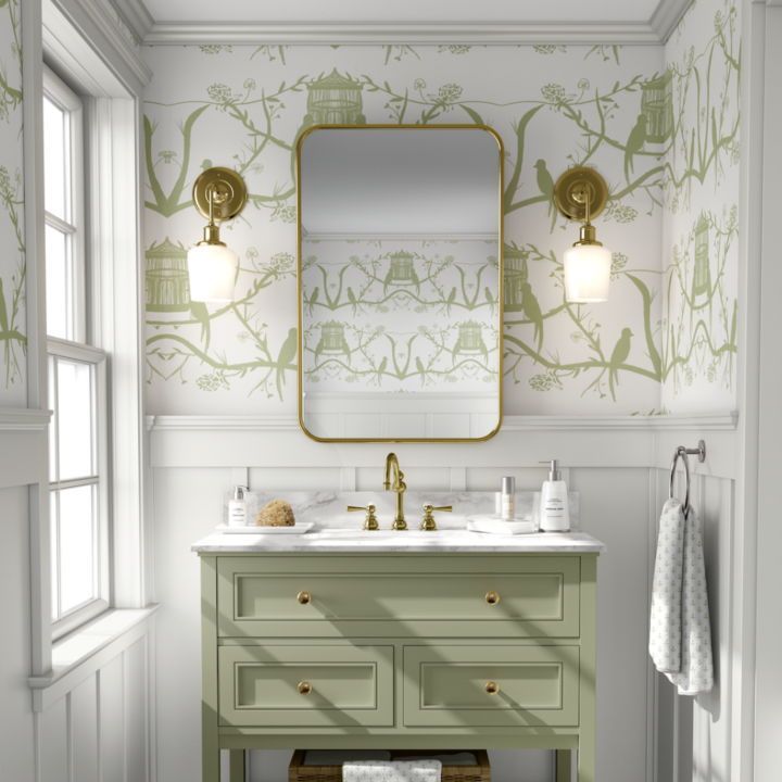 Grandmillennial Badkamer - sfeervolle badkamer 7