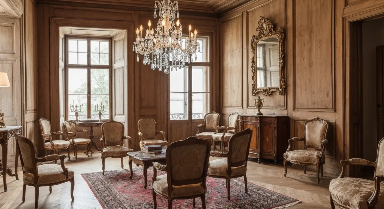 Grandmillennial eetkamer