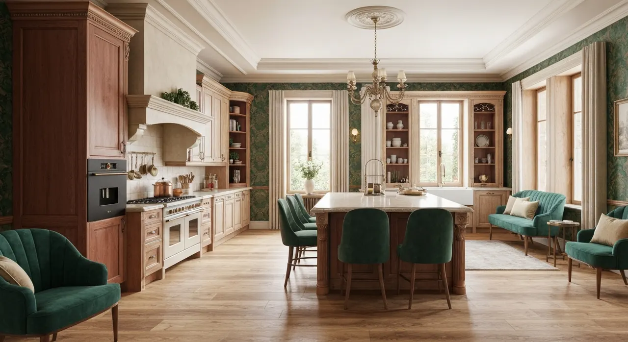 Grandmillennial keuken