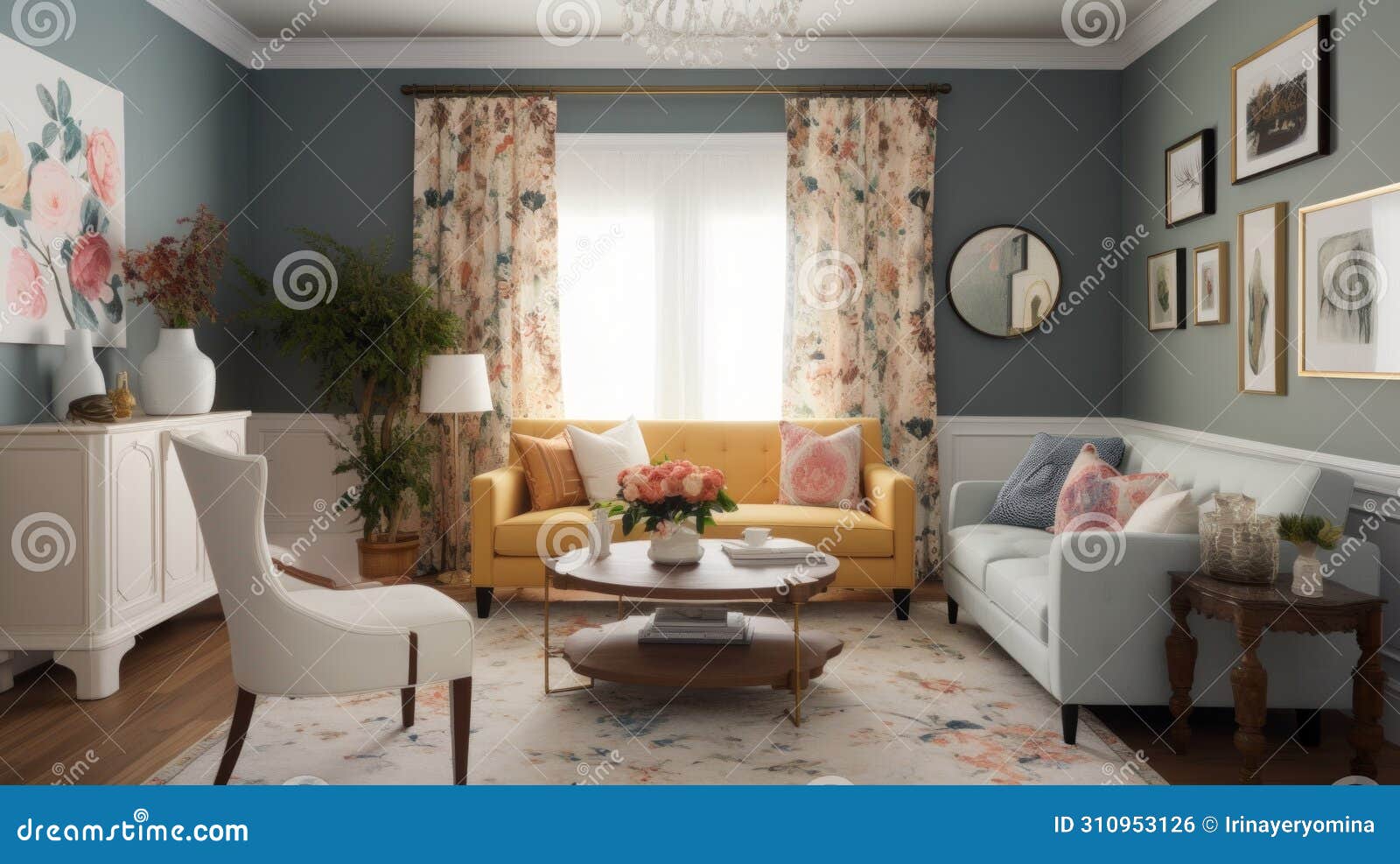 Grandmillennial Werkkamer - sfeervolle werkkamer 3