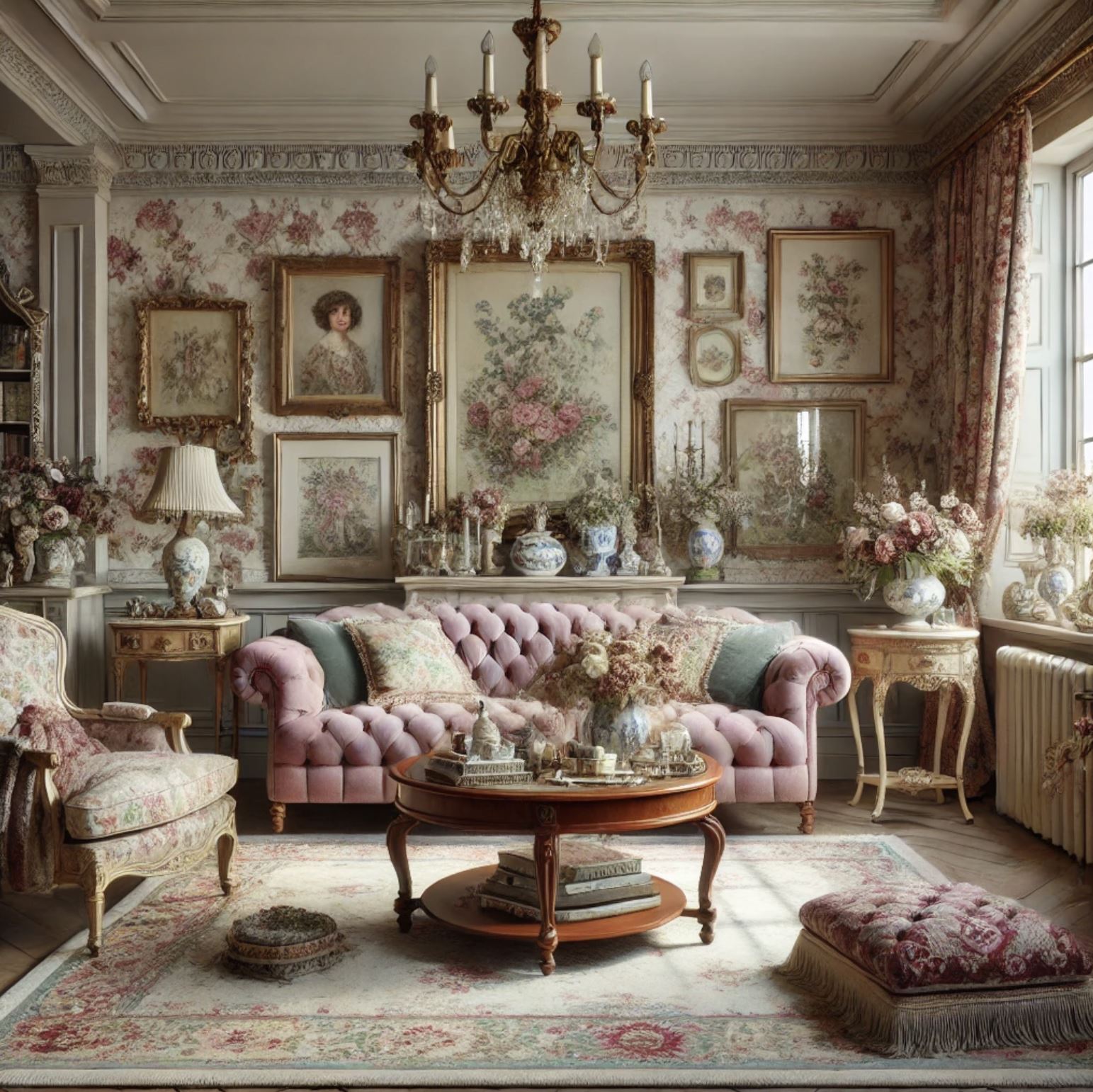 Grandmillennial Woonkamer - sfeervolle woonkamer 10