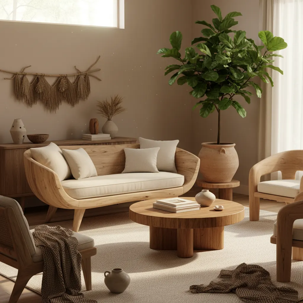 Healing Home Woonkamer - kleurenpalet en sfeer