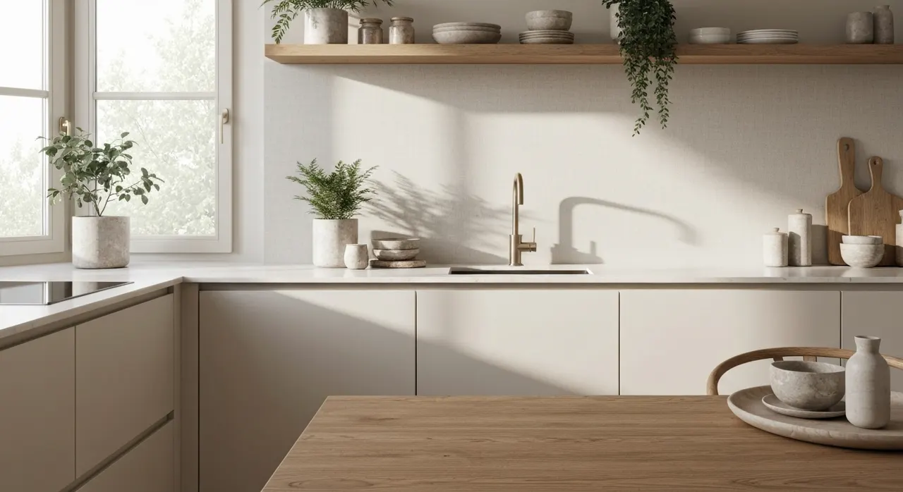 Hygge Keuken - detail van materialen en textuur