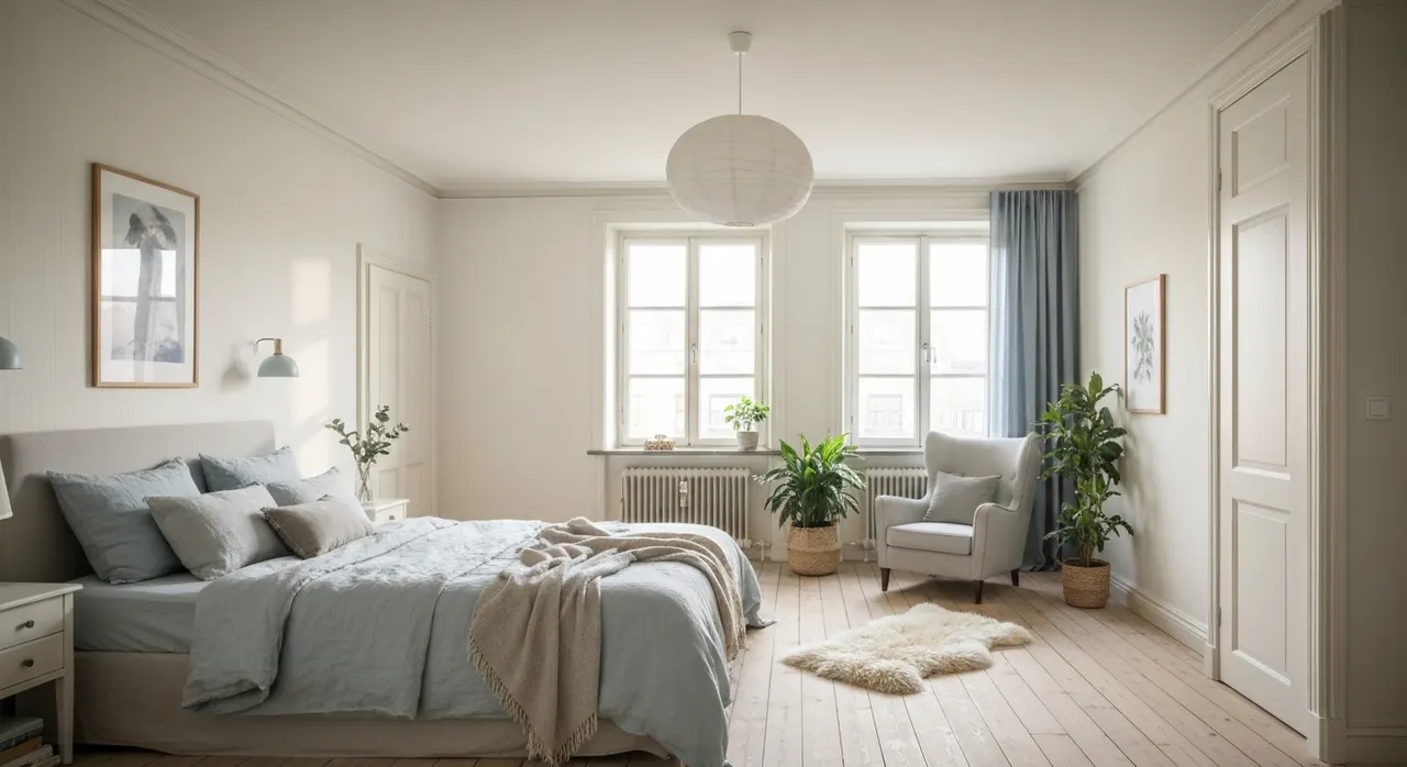 Hygge slaapkamer