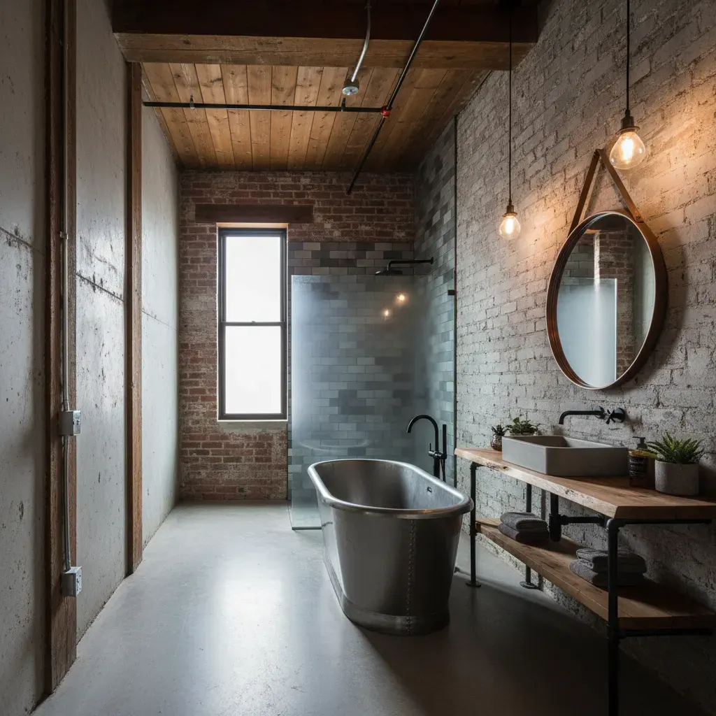 Industrial Badkamer - alternatieve hoek