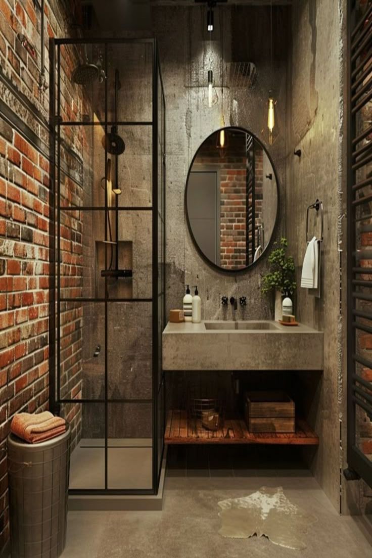 Industrial Badkamer - sfeervolle badkamer 5
