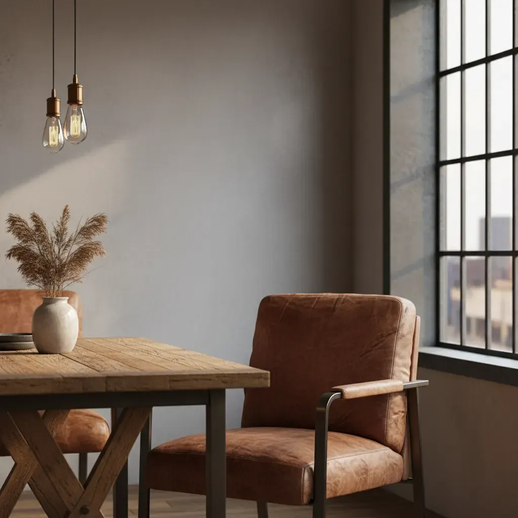 Industrial Eetkamer - kleurenpalet en sfeer
