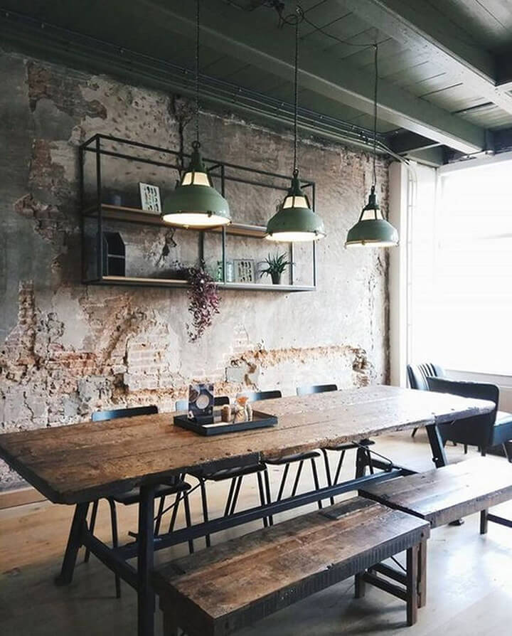 Industrial Eetkamer - sfeervolle eetkamer 2
