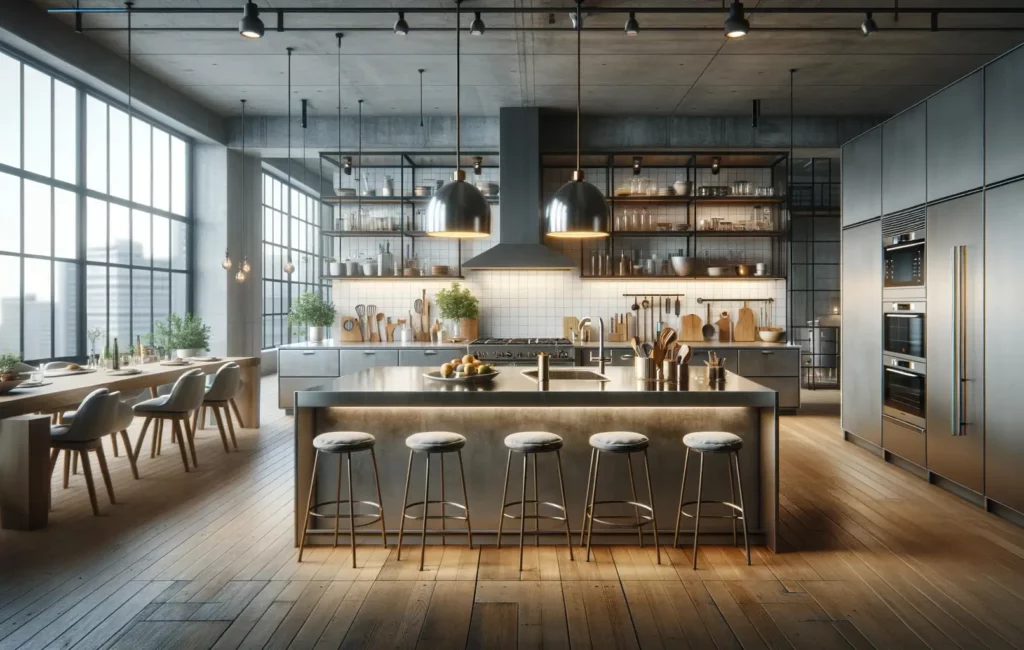 Industrial Keuken - sfeervolle keuken 10