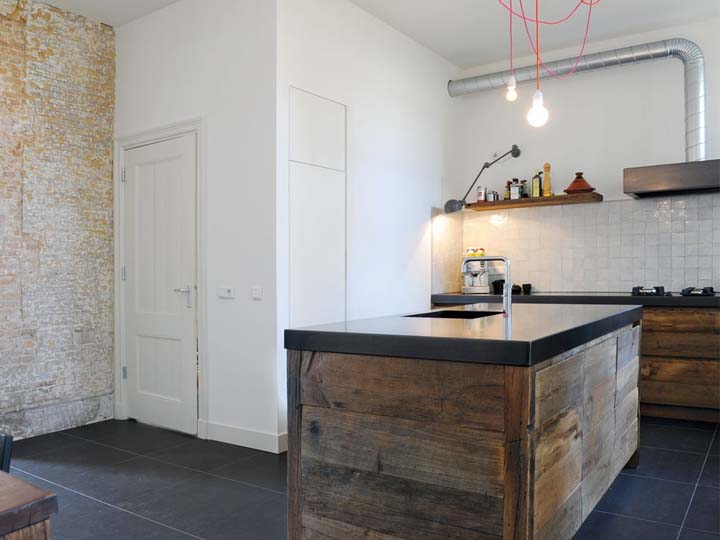 Industrial Keuken - sfeervolle keuken 16