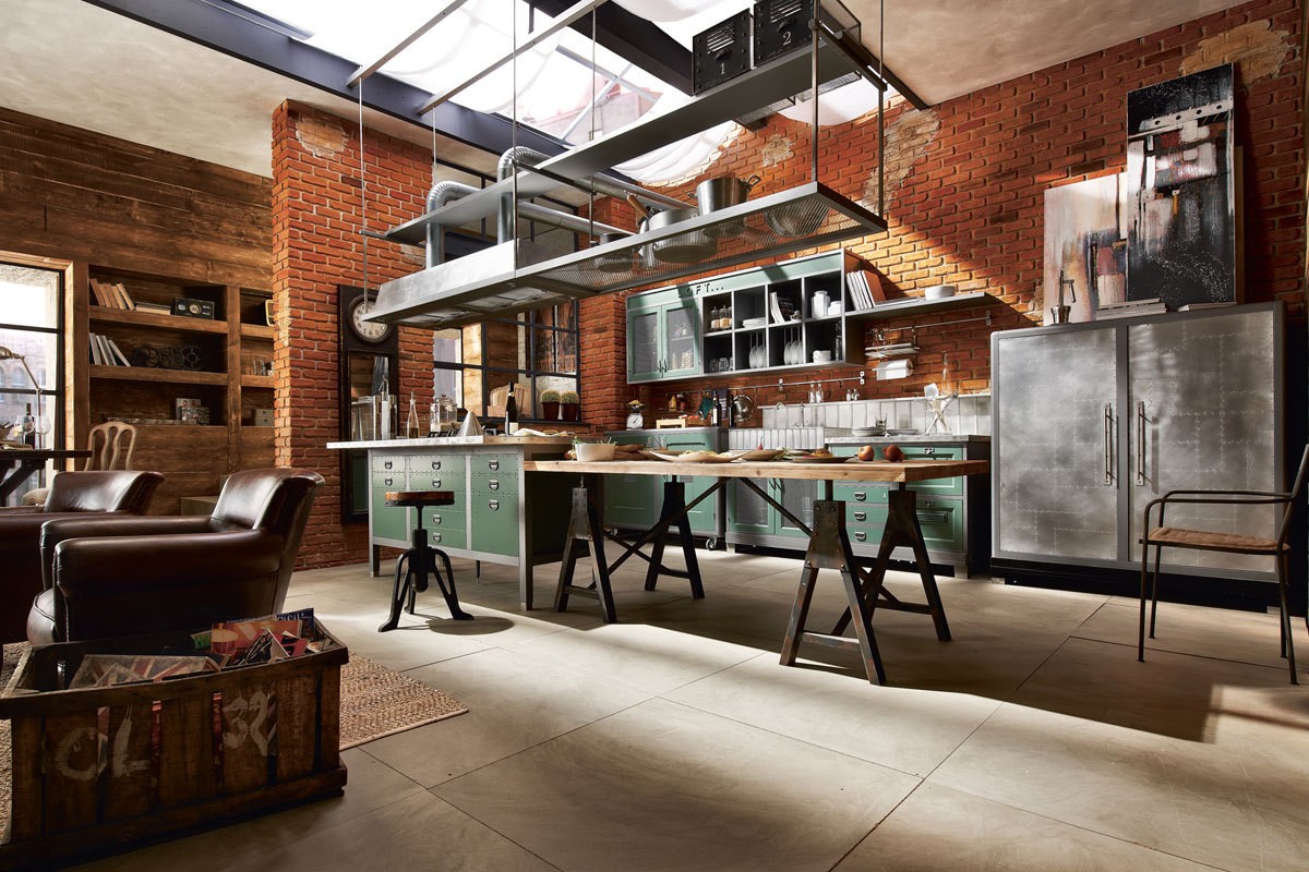 Industrial Keuken - sfeervolle keuken 6