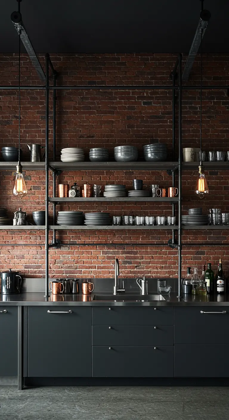 Industrial Keuken - sfeervolle keuken 7