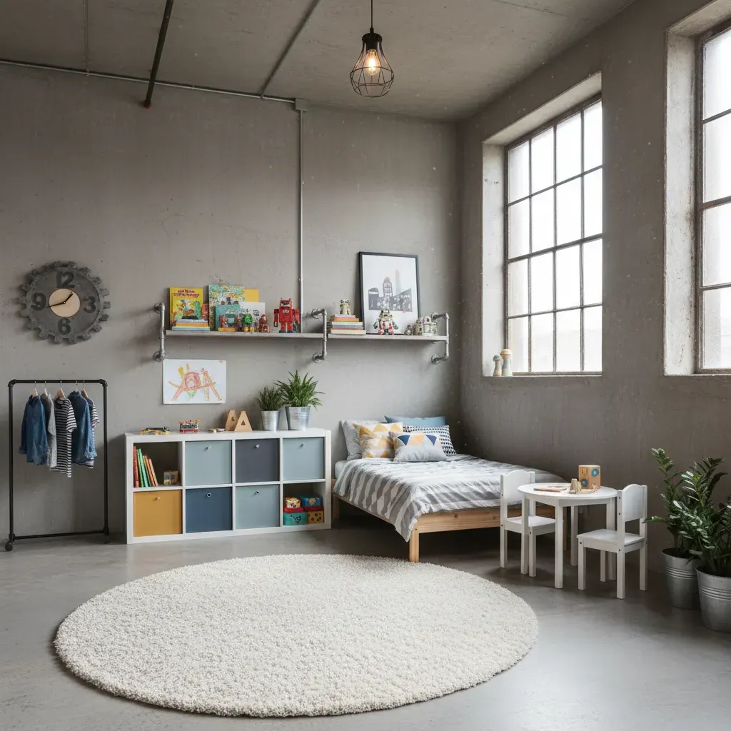 Industrial Kinderkamer - budgetvriendelijke look