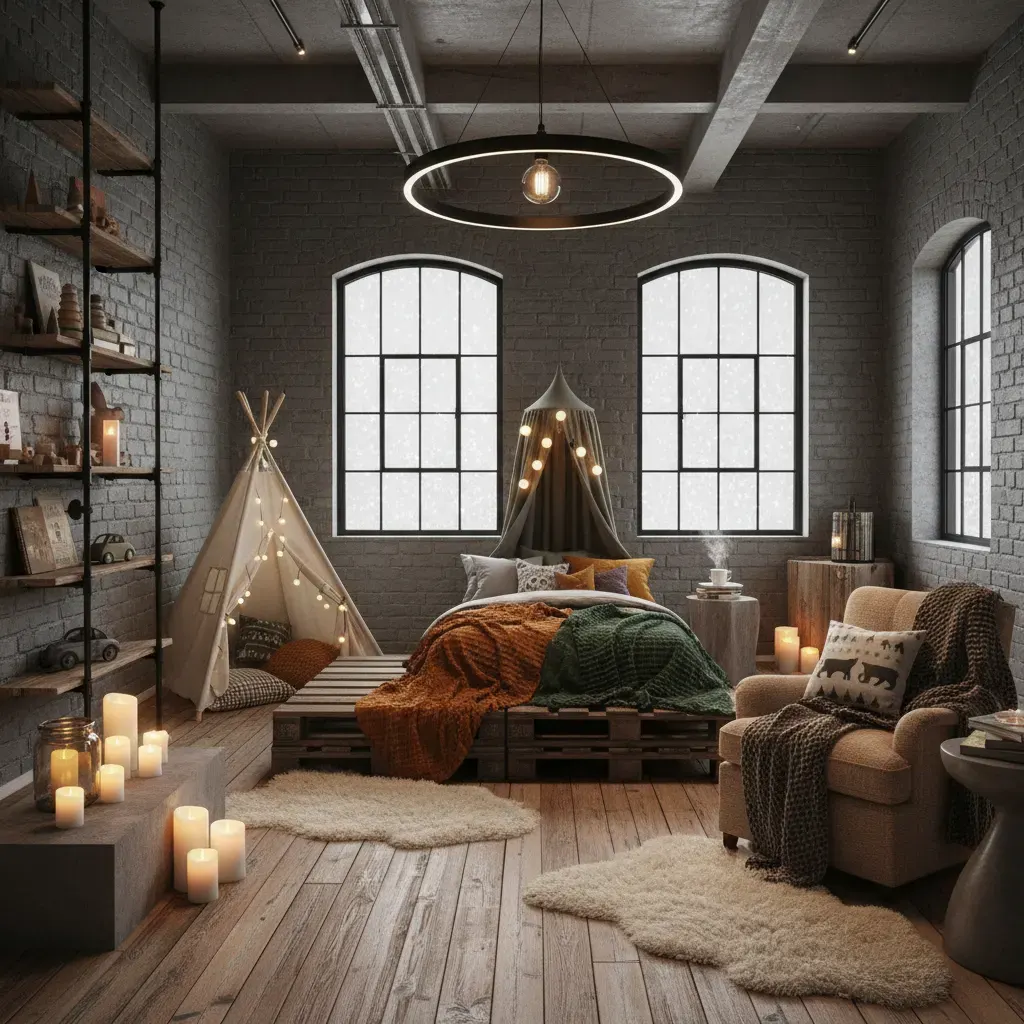 Industrial Kinderkamer - seizoensvariant