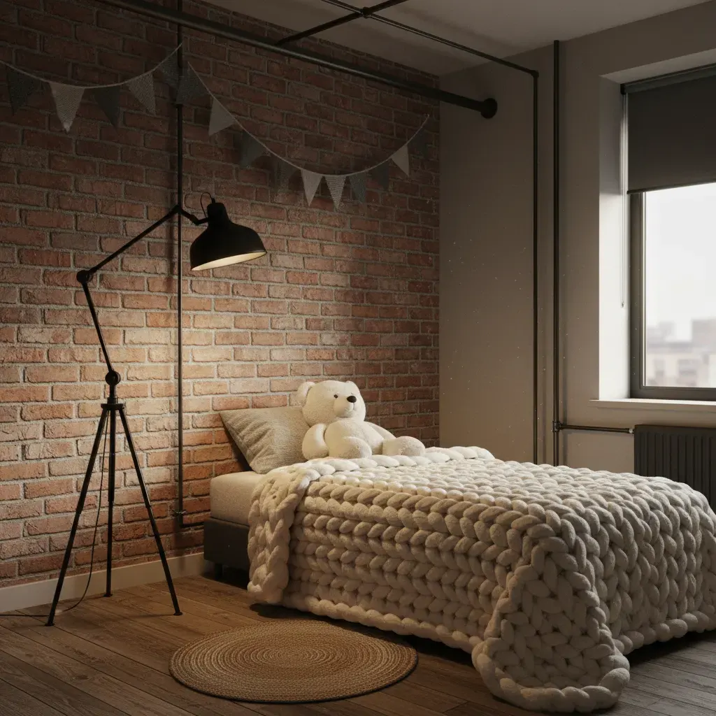 Industrial Kinderkamer - kleurenpalet en sfeer