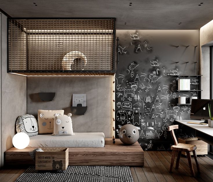 Industrial Kinderkamer - sfeervolle kinderkamer 2