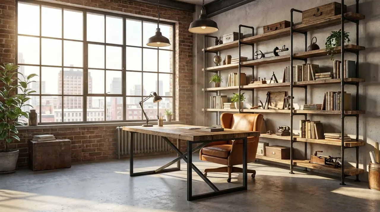 Industrial werkkamer