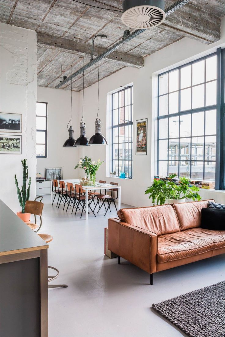 Industrial Woonkamer - sfeervolle woonkamer 1