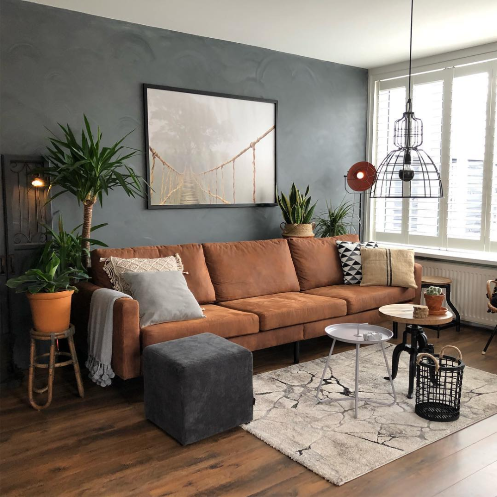 Industrial Woonkamer - sfeervolle woonkamer 14