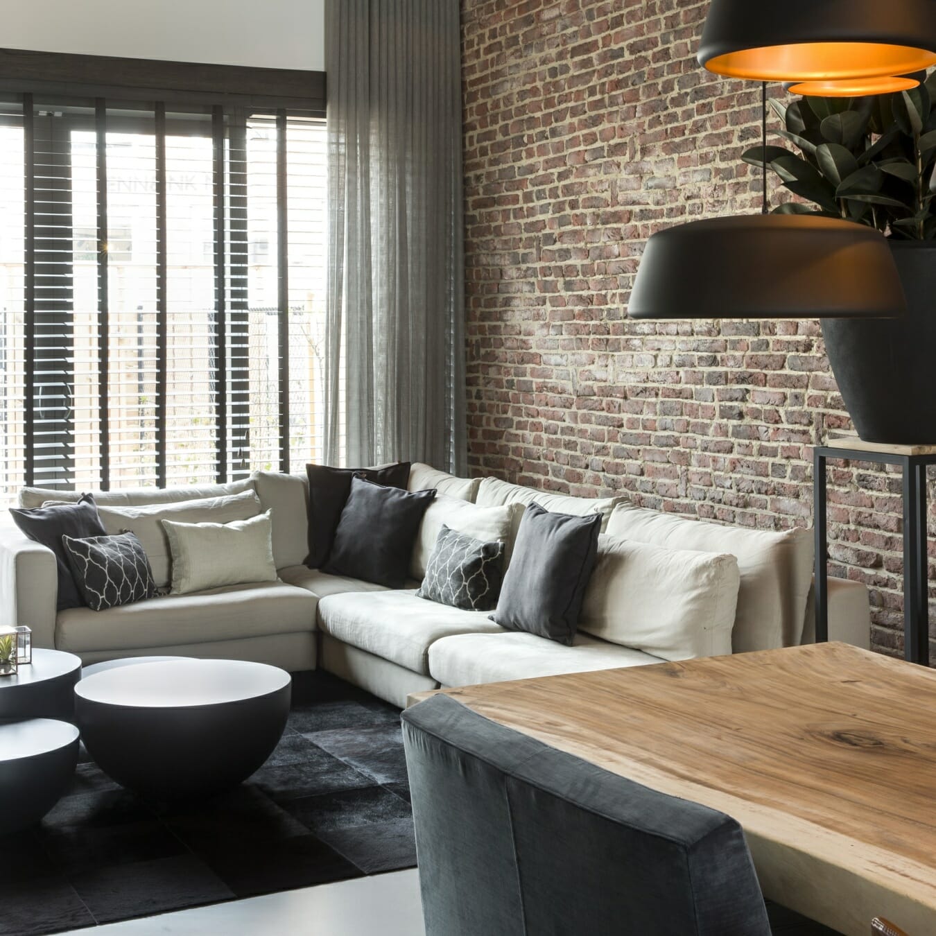 Industrial Woonkamer - sfeervolle woonkamer 16