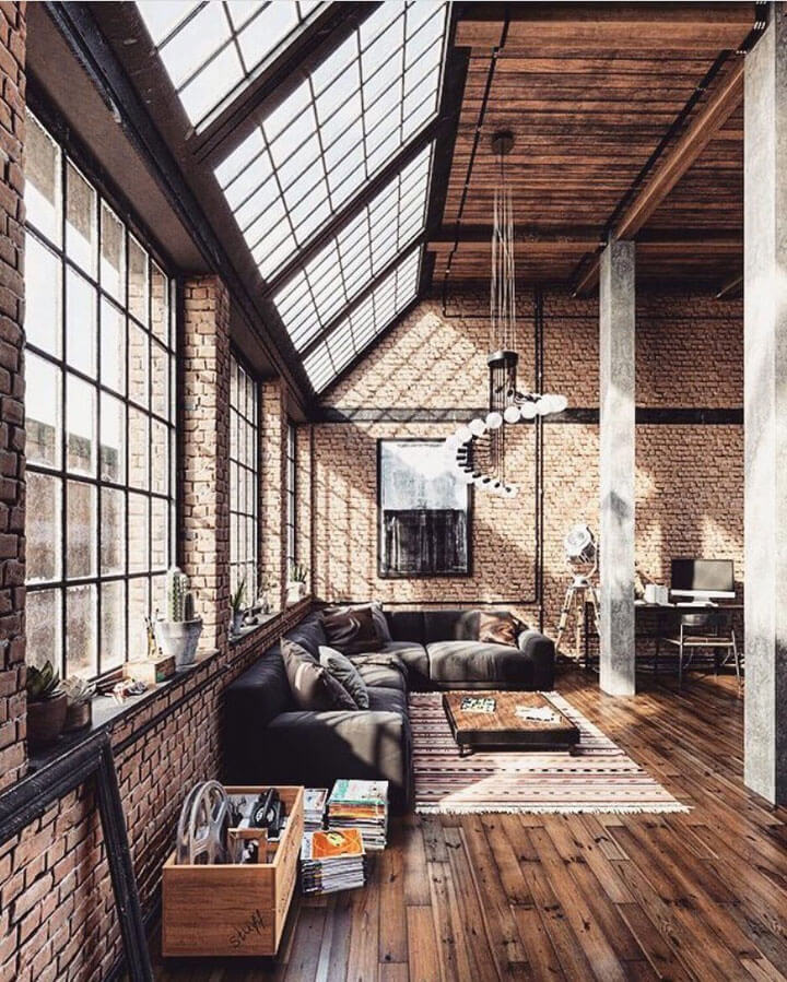 Industrial Woonkamer - sfeervolle woonkamer 3