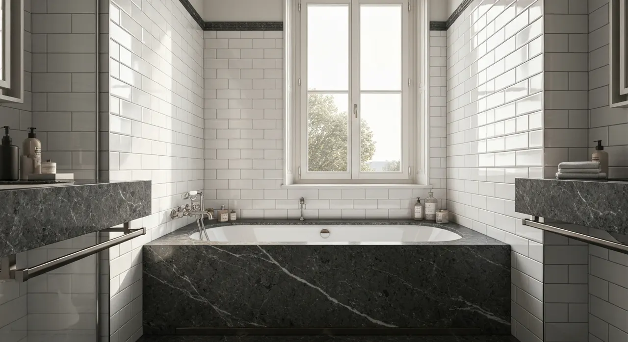 Italiaans Design Badkamer - kleurenpalet en sfeer