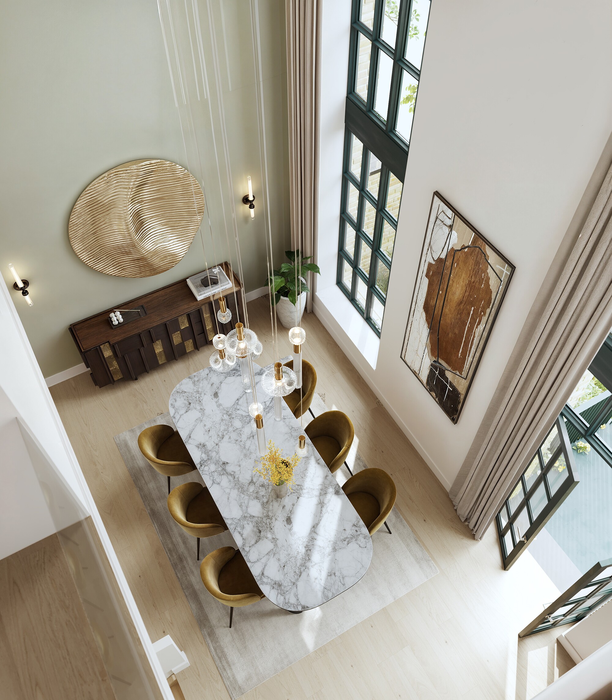 Italiaans Design Eetkamer - sfeervolle eetkamer 14