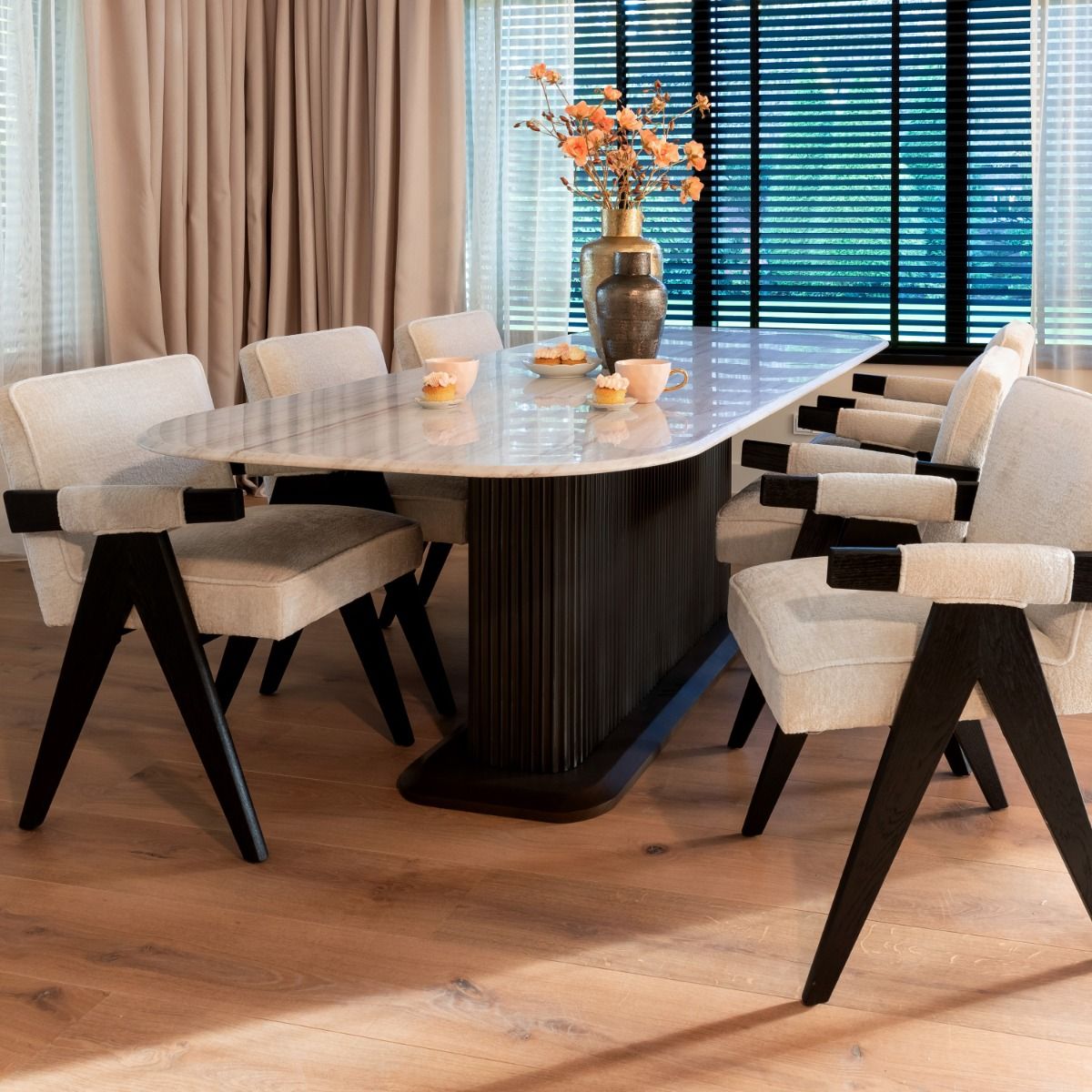 Italiaans Design Eetkamer - sfeervolle eetkamer 16