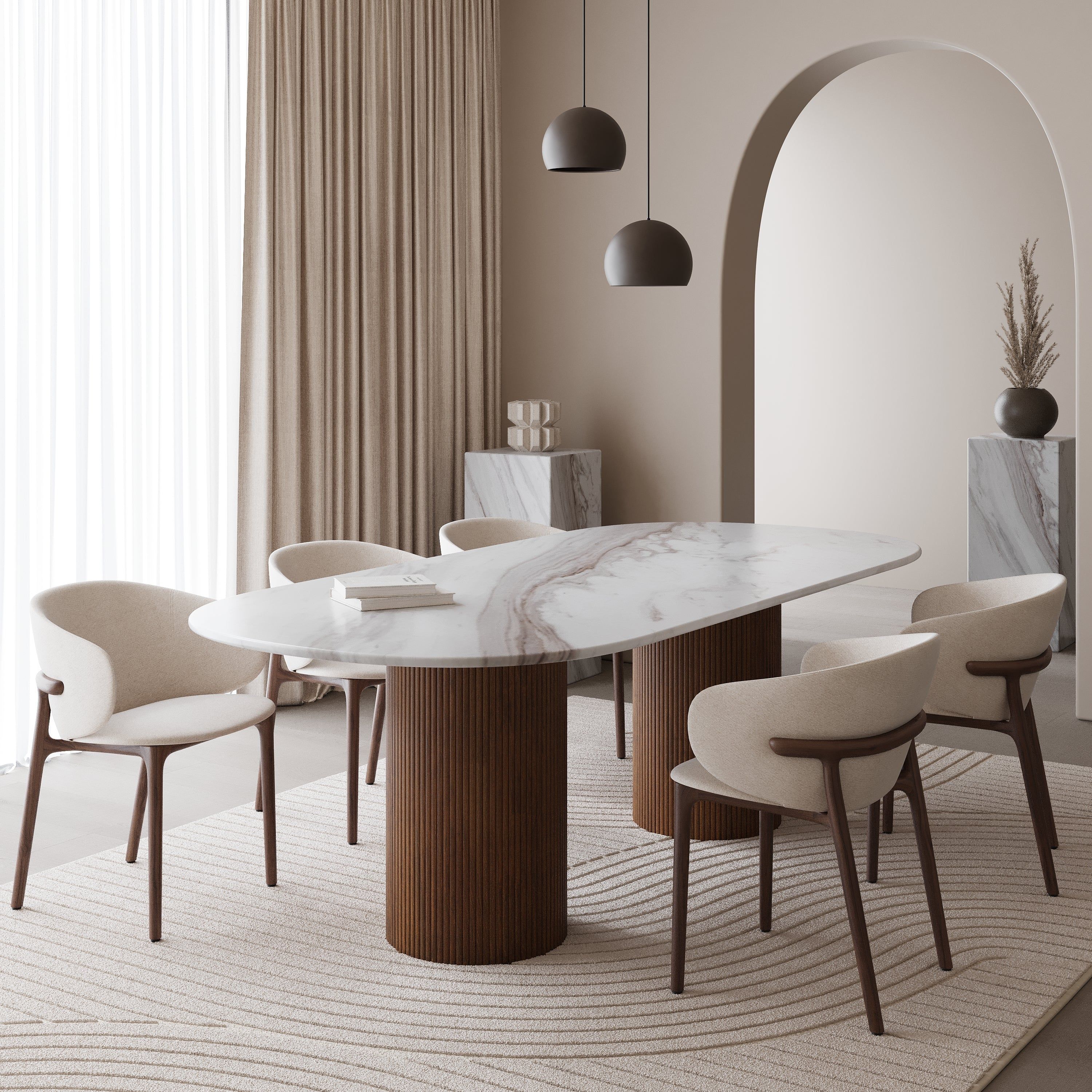 Italiaans Design Eetkamer - sfeervolle eetkamer 3