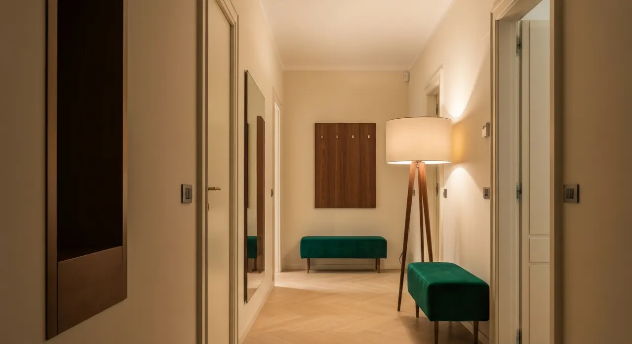 Italiaans Design Hal - kleurenpalet en sfeer