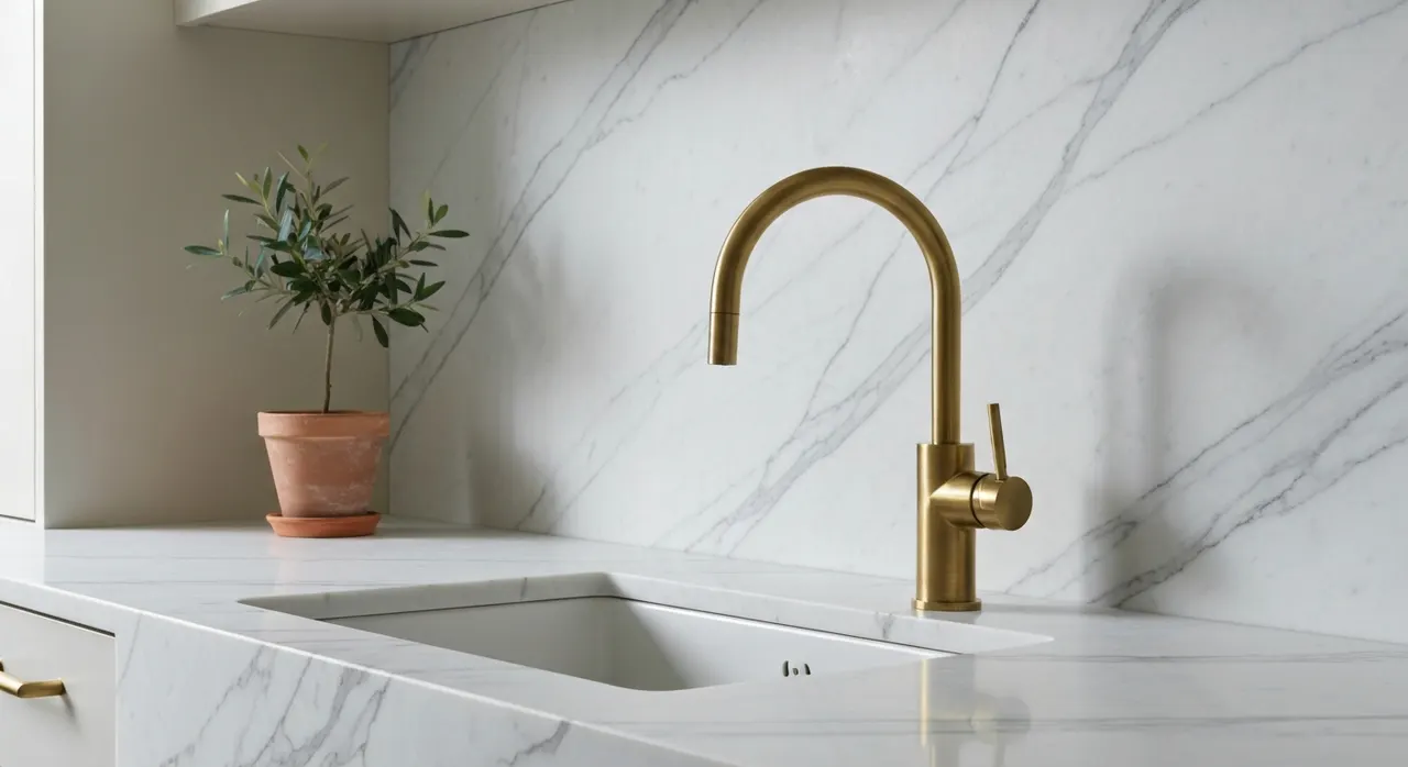 Italiaans Design Keuken - detail van materialen en textuur