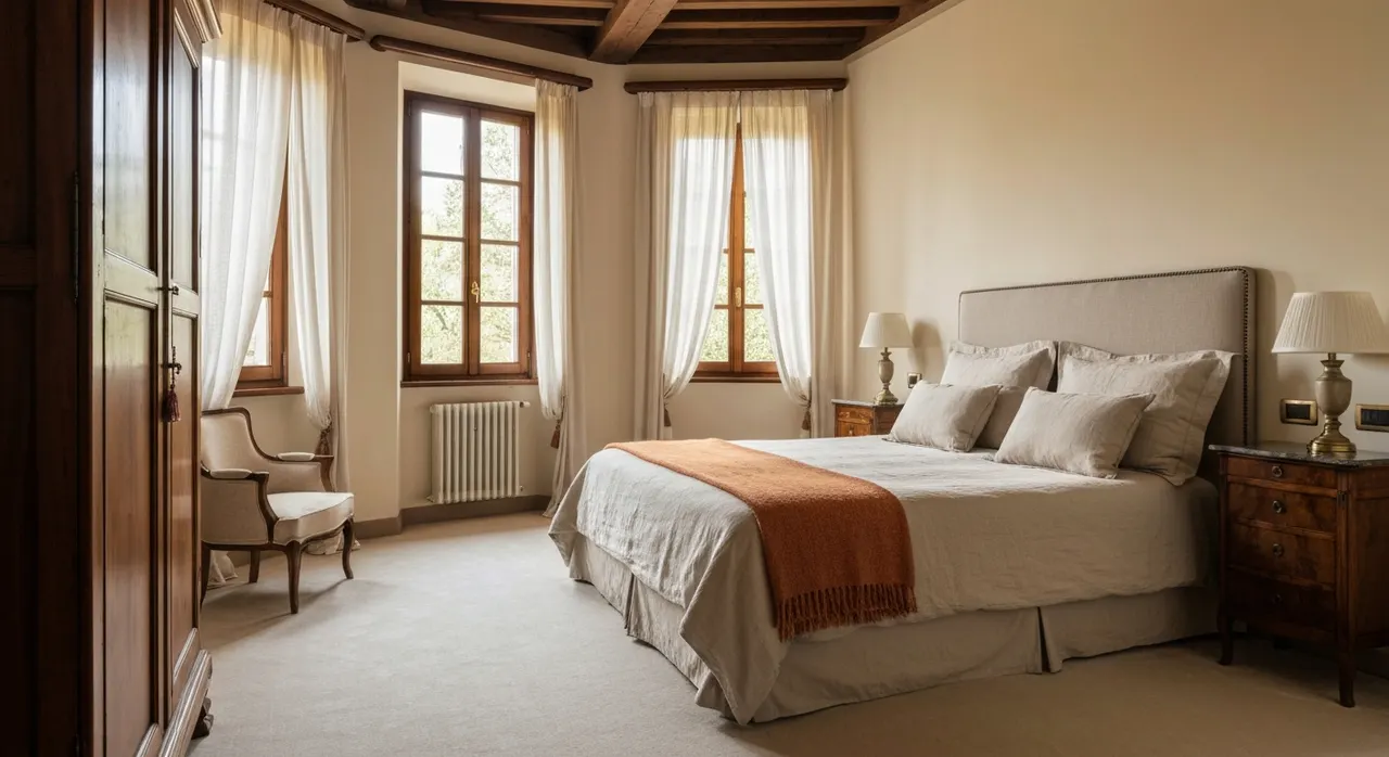 Italiaans Design Slaapkamer - kleurenpalet en sfeer