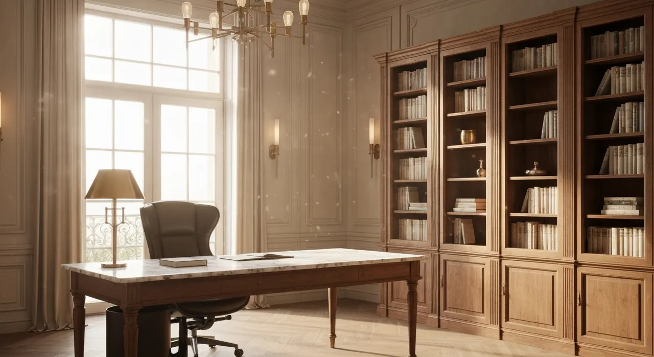 Italiaans Design werkkamer