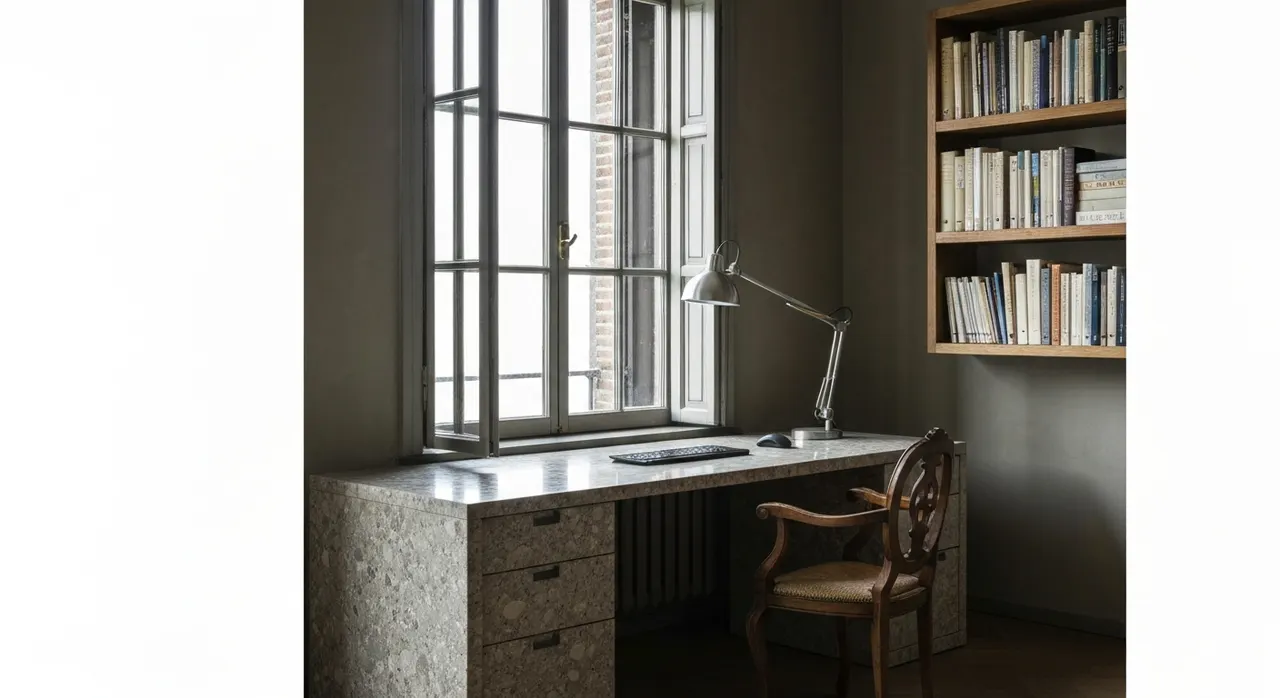 Italiaans Design Werkkamer - kleurenpalet en sfeer