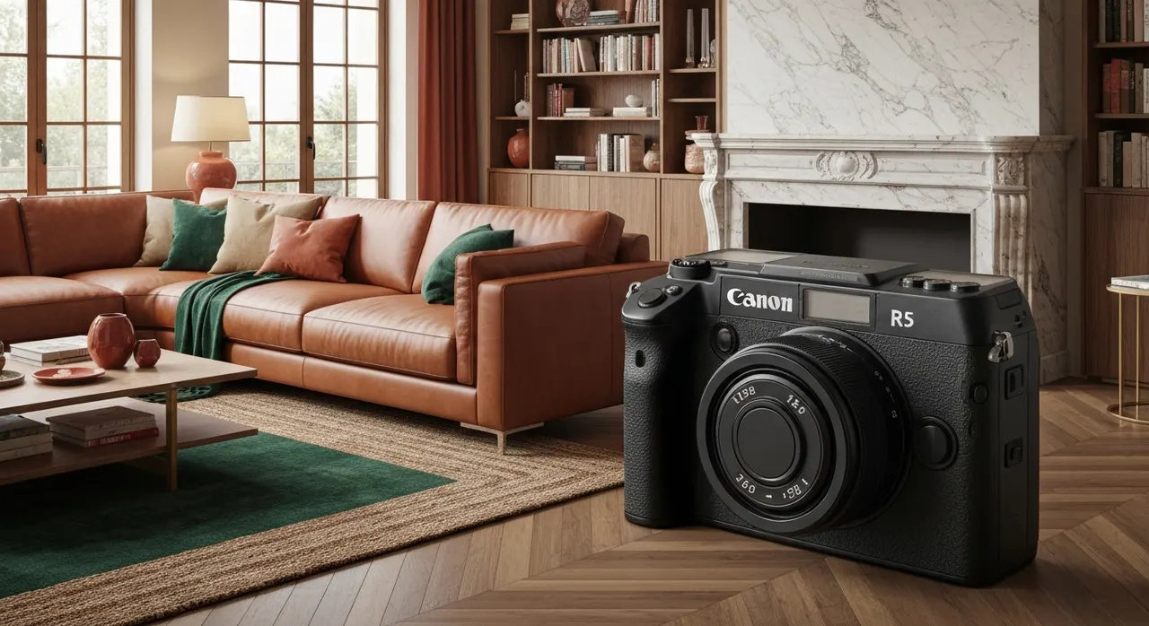 Italiaans Design Woonkamer - detail van materialen en textuur