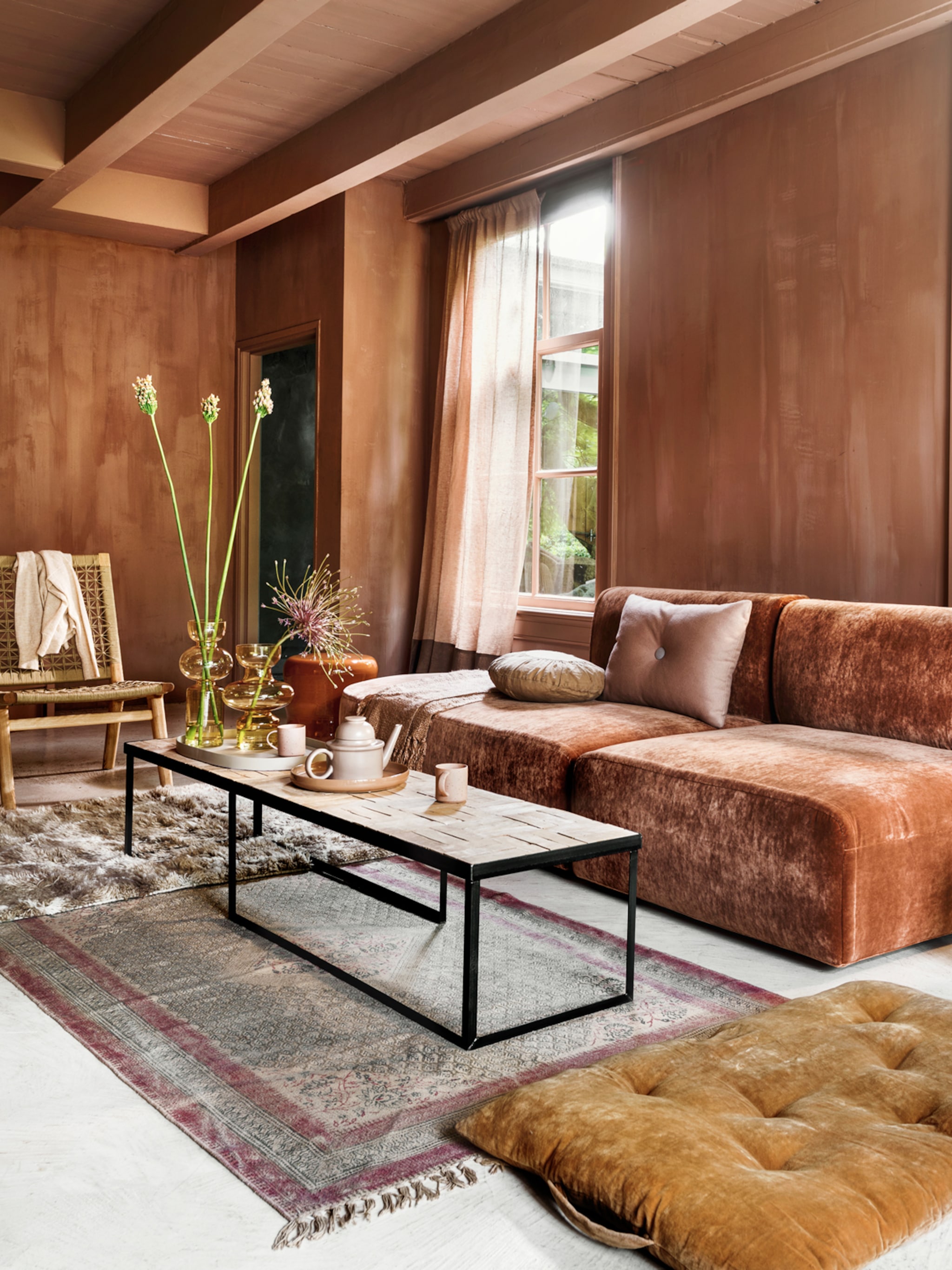 Italiaans Design Woonkamer - sfeervolle woonkamer 15