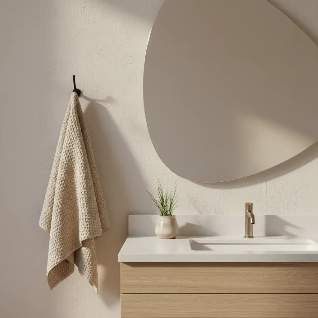 Japandi Badkamer - kleurenpalet en sfeer