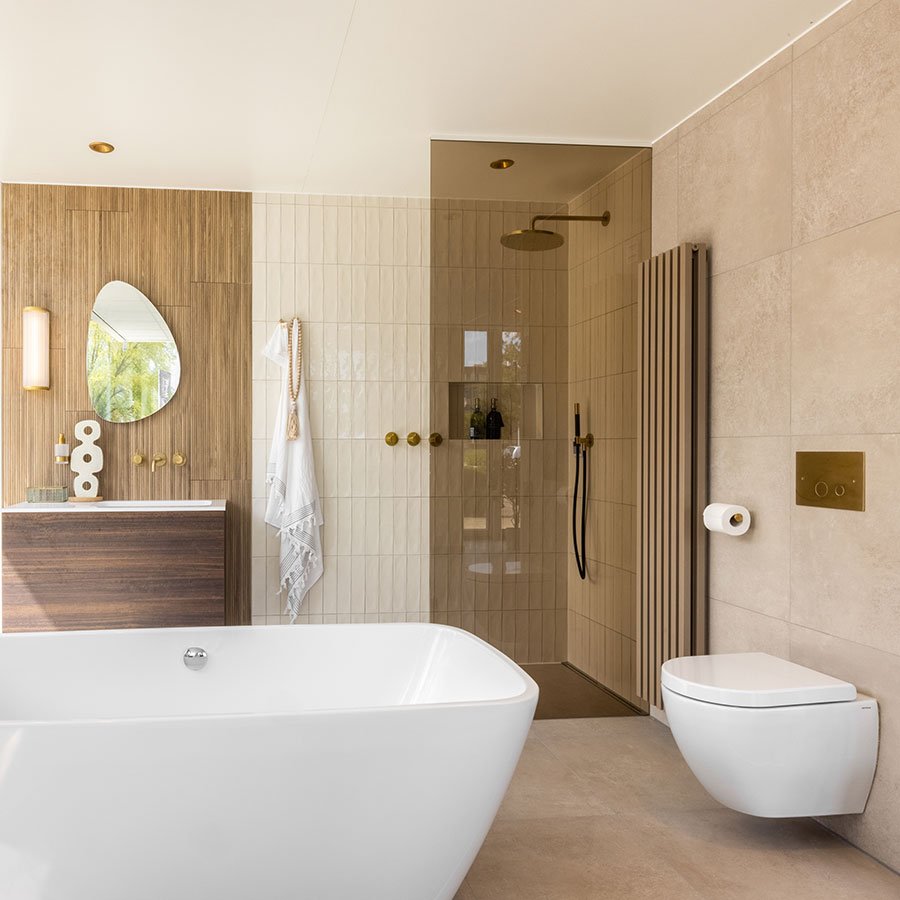 Japandi Badkamer - sfeervolle badkamer 3