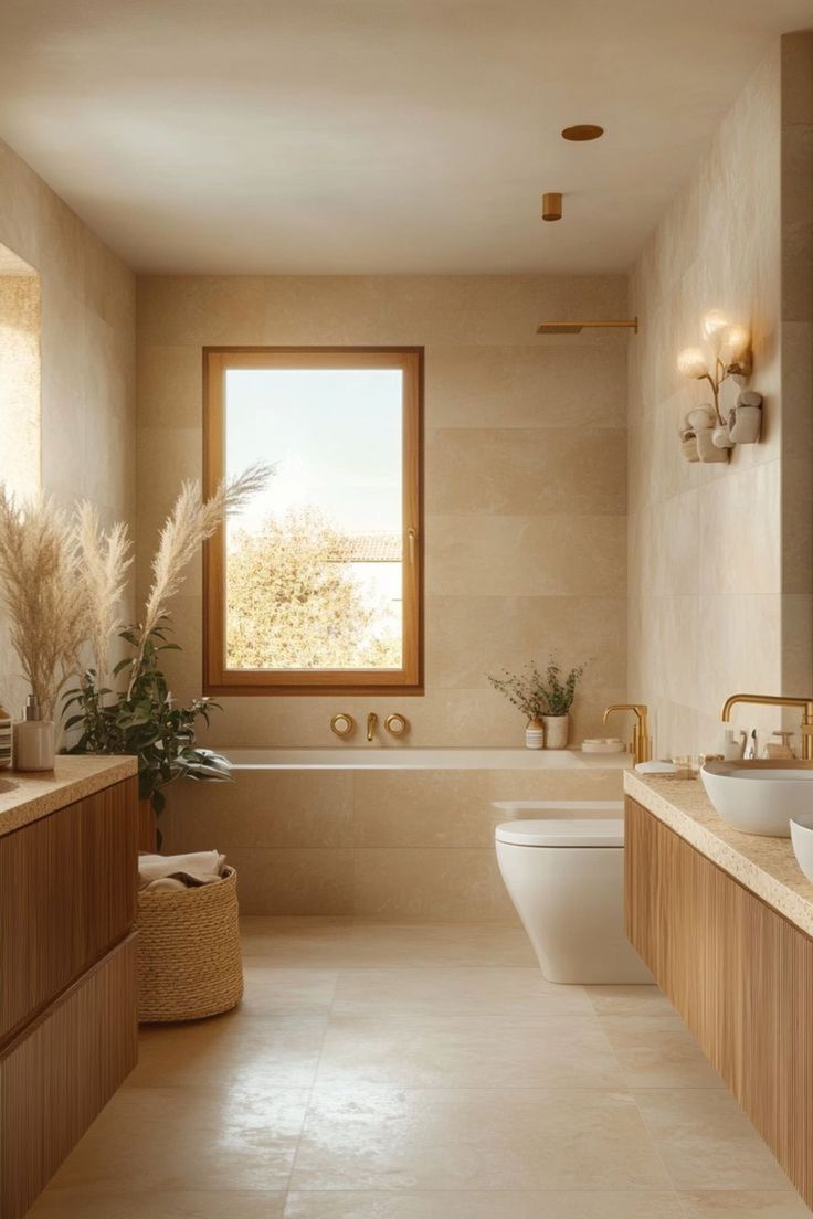 Japandi Badkamer - sfeervolle badkamer 4