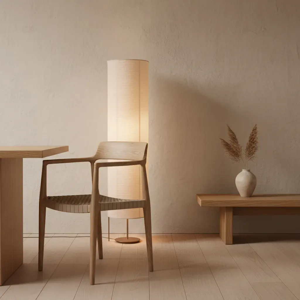 Japandi Eetkamer - kleurenpalet en sfeer