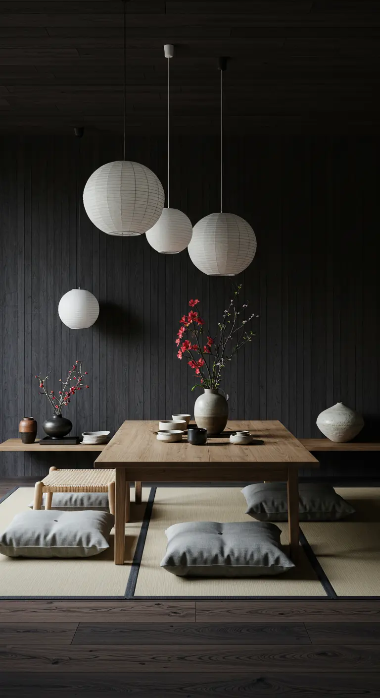 Japandi Eetkamer - sfeervolle eetkamer 16