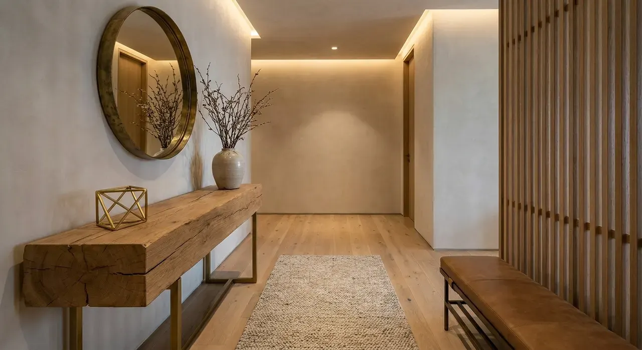 Japandi Hal - luxe variant