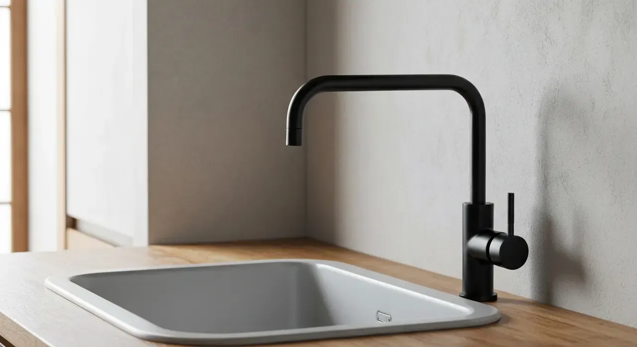 Japandi Keuken - detail van materialen en textuur