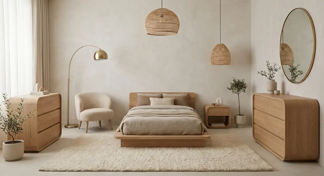 Japandi Kinderkamer - luxe variant