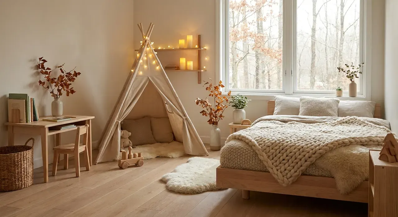 Japandi Kinderkamer - seizoensvariant