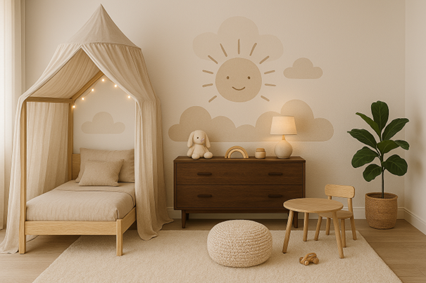 Japandi Kinderkamer - sfeervolle kinderkamer 5