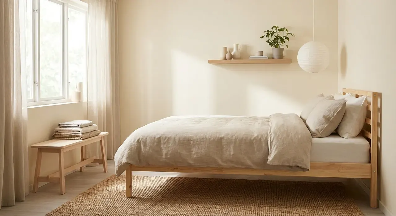 Japandi Slaapkamer - budgetvriendelijke look