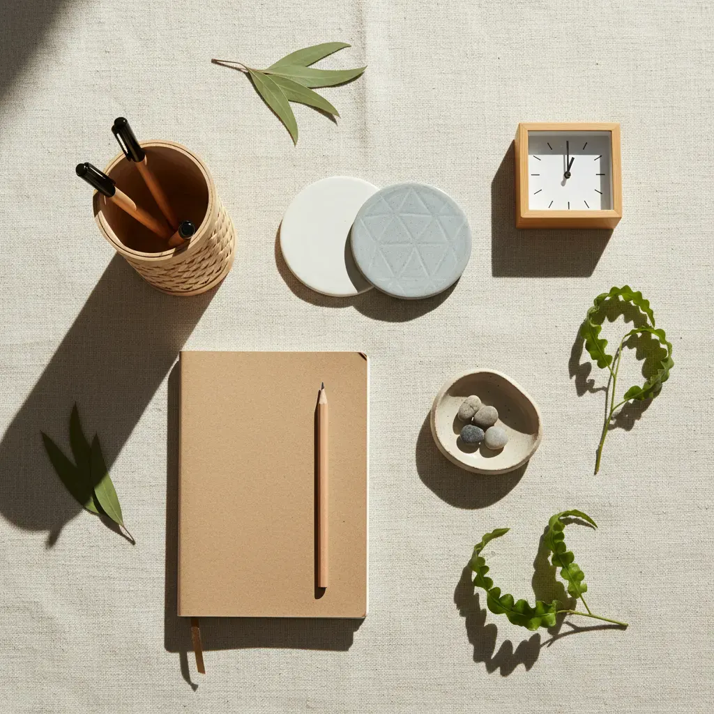 Japandi Werkkamer - inrichting en decoratie