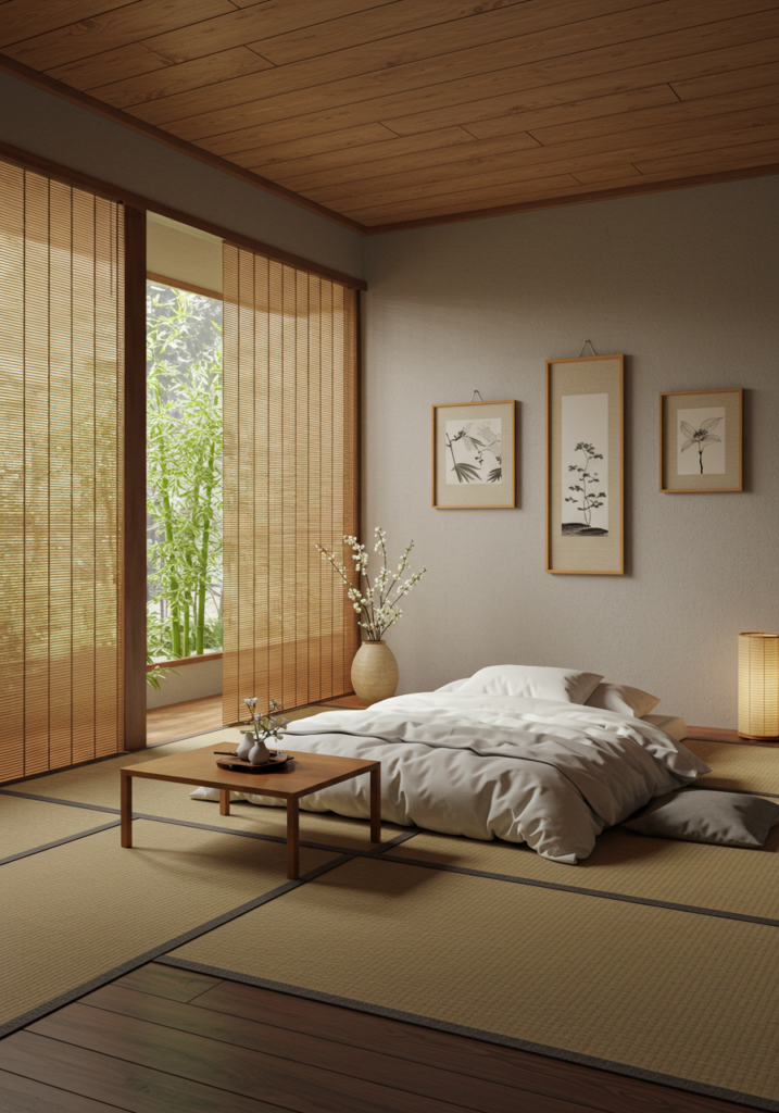Japans Zen Badkamer - sfeervolle badkamer 1